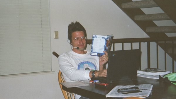 18 The second day I started with playing Age of Empires with dad over the net.jpg