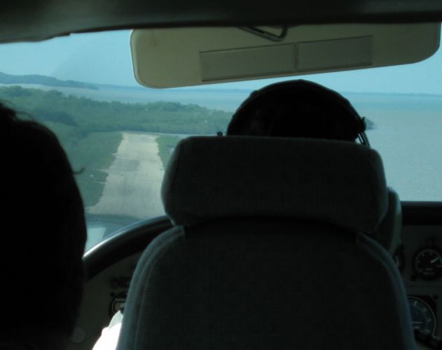 2003-12-02i Approaching Belize Municipal Airport.JPG