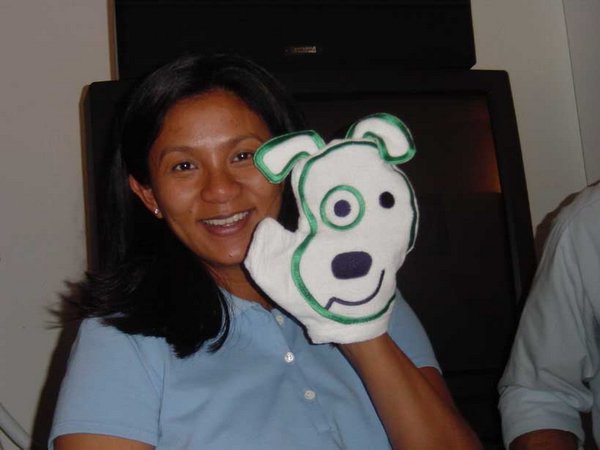 2001-08-05 The baby's washcloth.jpg