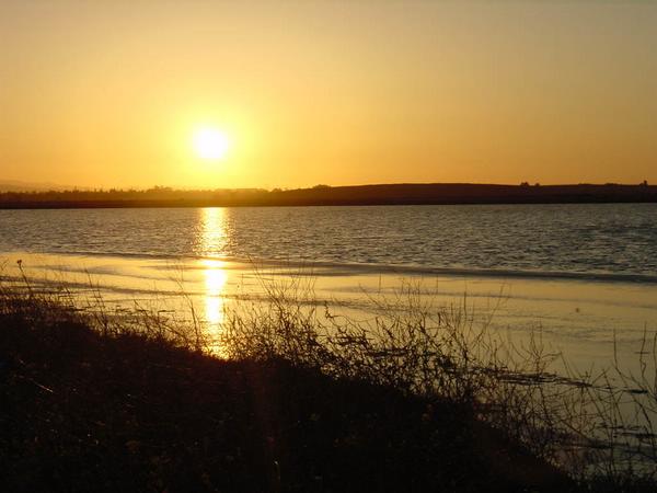 2002-06-14b Sunset at Shoreline in Mountain View.jpg
