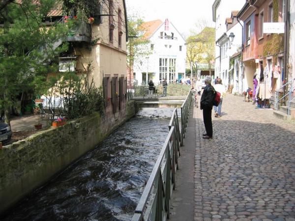 2003-03-29e A River Runs through Freiburg.JPG