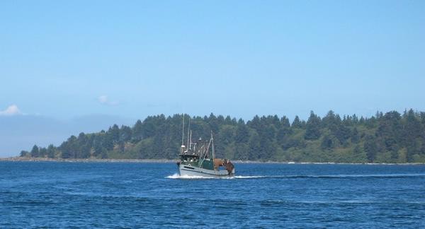 2003-08-31c Fishermen coming into Neah Bay.JPG