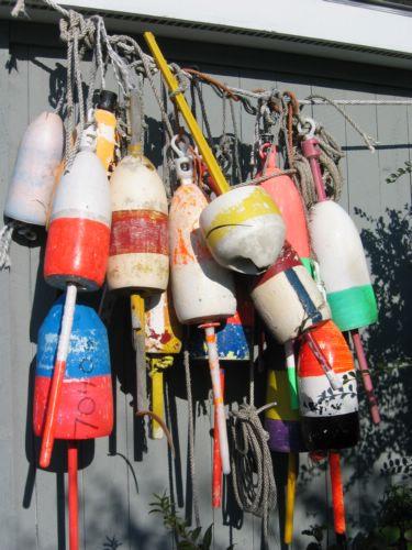 2003-10-11c Lobster Trap Buoys.JPG