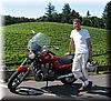 2003-07-20a The Honda at a vineyard.JPG