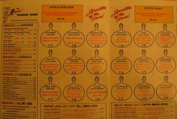 2004-03-28b Pancake Menu.JPG