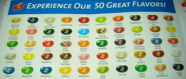 2004-07-20d Jelly Belly Flavors.JPG