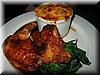 2005-03-25b Chicken and Macaroni and Cheese.JPG