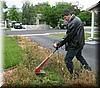 2005-04-30a Weed Whacking.JPG