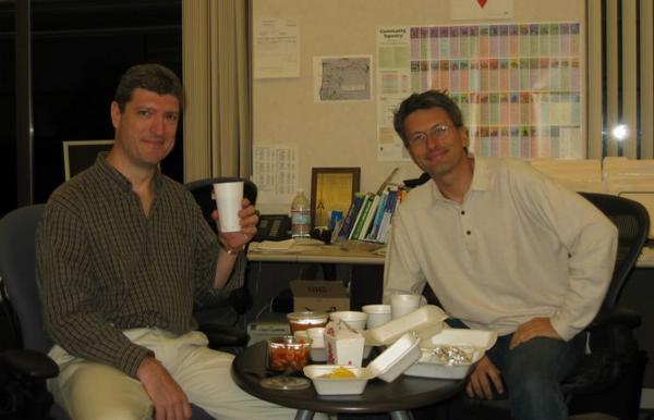 2005-10-12 Late Office Dinner.JPG