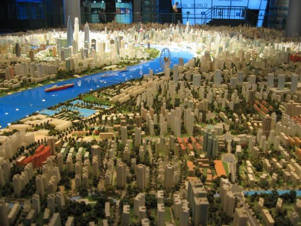 2005-11-06b Shanghai City Model.JPG