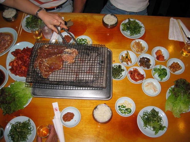 2003-09-05l Korean BBQ.JPG