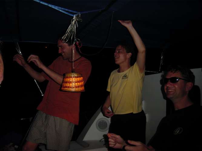 516 And again - Party! Keith Richards on the right (and they got of course lost that night)